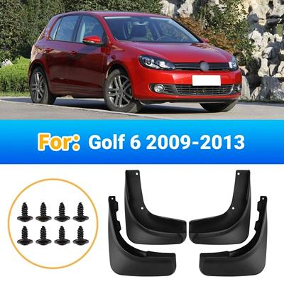Suitable for Volkswagen Golf 6 2009-2013 Foreign Trade Cross-Border Car Tire Mudguard Modification