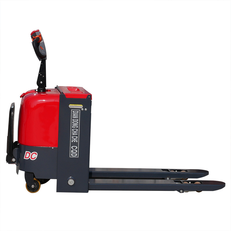 燕叉2吨3吨全电动搬运车地牛叉车液压车托盘车自动装卸拖车半自动