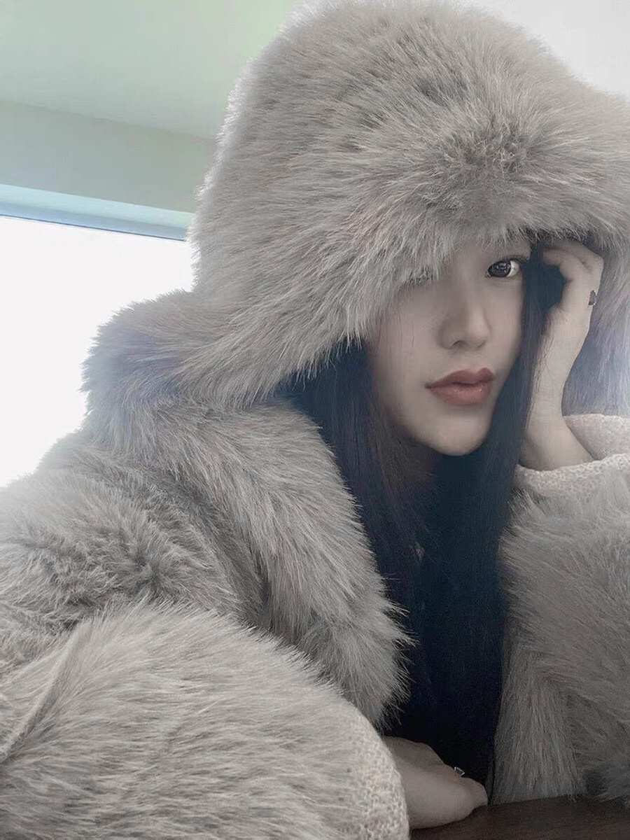 회색 (양면 머리)