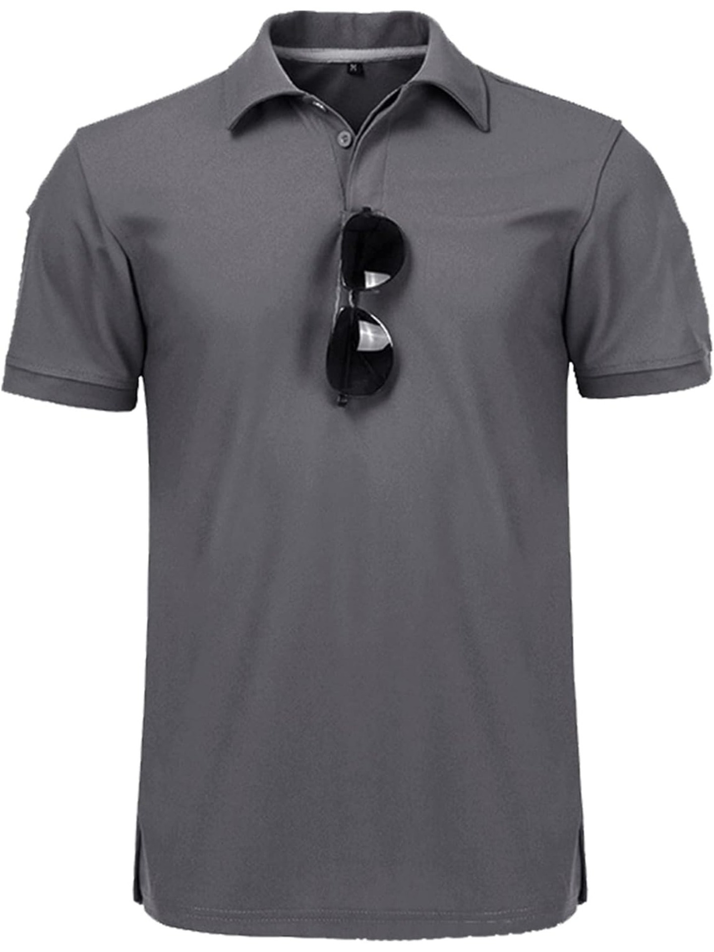 Mens Lightweight Golf Polo Shirt Quick Dry Performance Transfronterizo