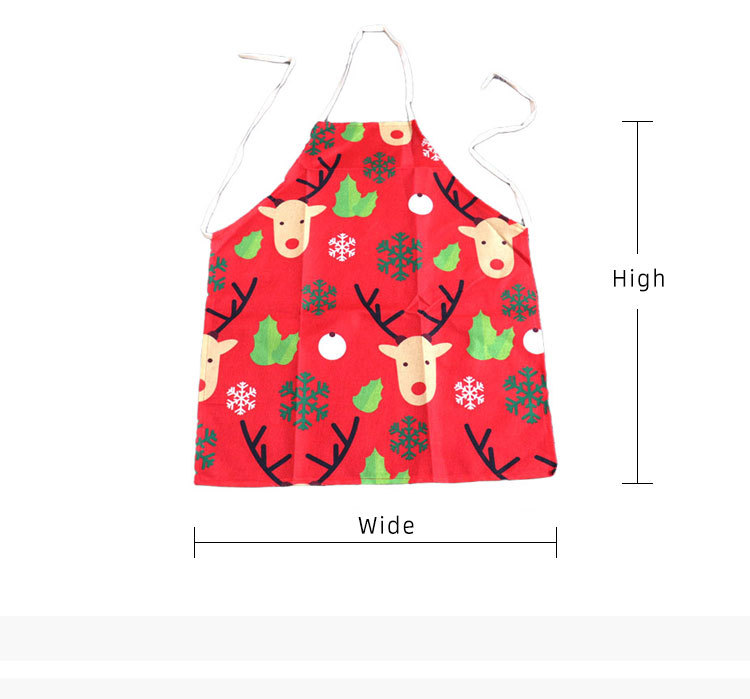 New Fabric Printing Christmas Apron Wholesale Nihaojewelry display picture 3