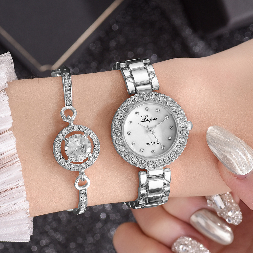 Elegant Lady Color Block Quartz Women's Watches display picture 2