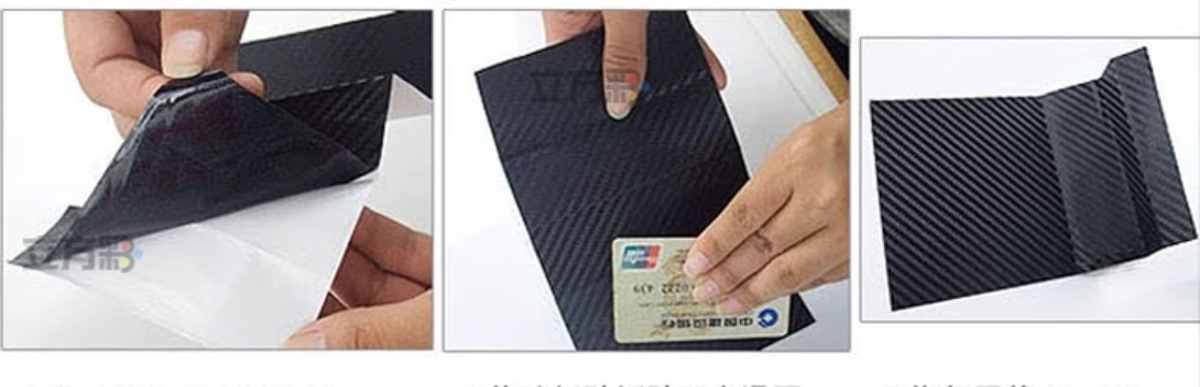 Car Silver Color Changing Film Gray Sticker Matte Silver Carbon Fiber Interior Self-Adhesive Motorcycle Car Clothing Film