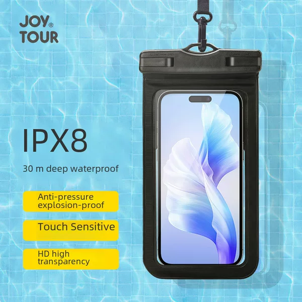 Mobile Phone Waterproof Bag Touchscreen Transparent Diving Cover Take-out Rider Suitable for Protecting Swimming Drifting Dust and Rain Case