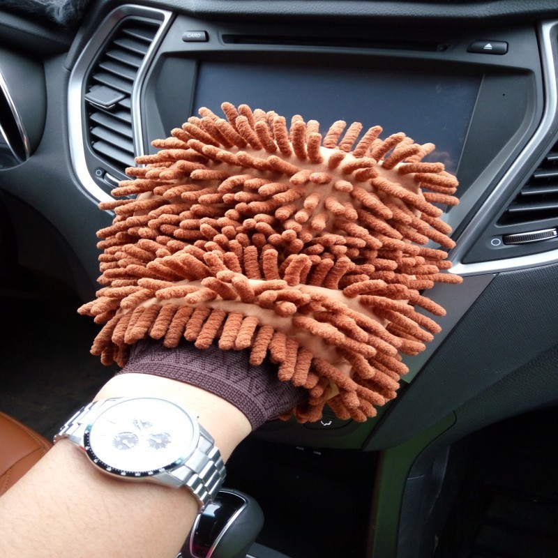 Guantes de lavado de automóviles impermeables para productos de limpieza de automóviles, toallas de limpieza de automóviles, limpieza de vidrio, tareas domésticas multifuncionales al por mayor image 12