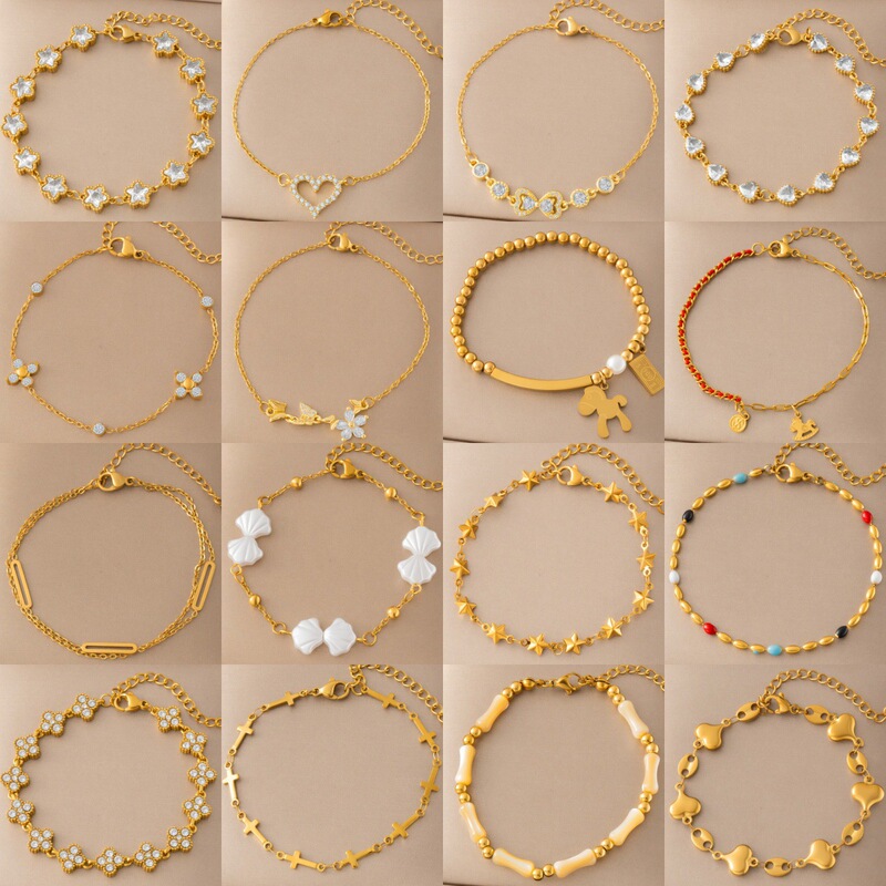 New Style Titanium Steel Vacuum Electroplated Non-Fading Geometric Love Zircon Bracelet for Women, Light Luxury, Exquisite and High-Quality Hand Jewelry New Style Titanium Steel Vacuum Electroplated Non-Fading Geometric Love Zircon Bracelet for Women, Light Luxury, Exquisite and High-Quality Hand Jewelry