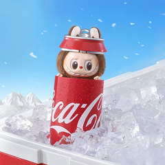 POPMART LABUBU コーラシリーズ ビニールぬいぐるみペンダント人形マカロンブラインドボックス装飾品