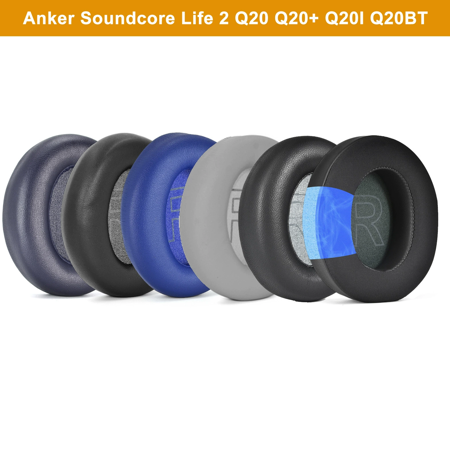 For Anker Soundcore Life 2 Q20 Q20 Q20I Q20BT Ice Sense Earmuffs