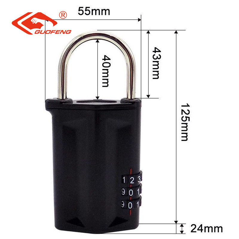 Decoración de la caja de almacenamiento de llaves de pared europea caja de cifrado caja fuerte caja de llaves de cifrado anti-rompida