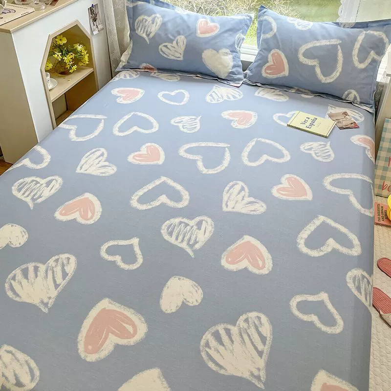 Детская простыня из хлопка с рисунком, 1,5 м