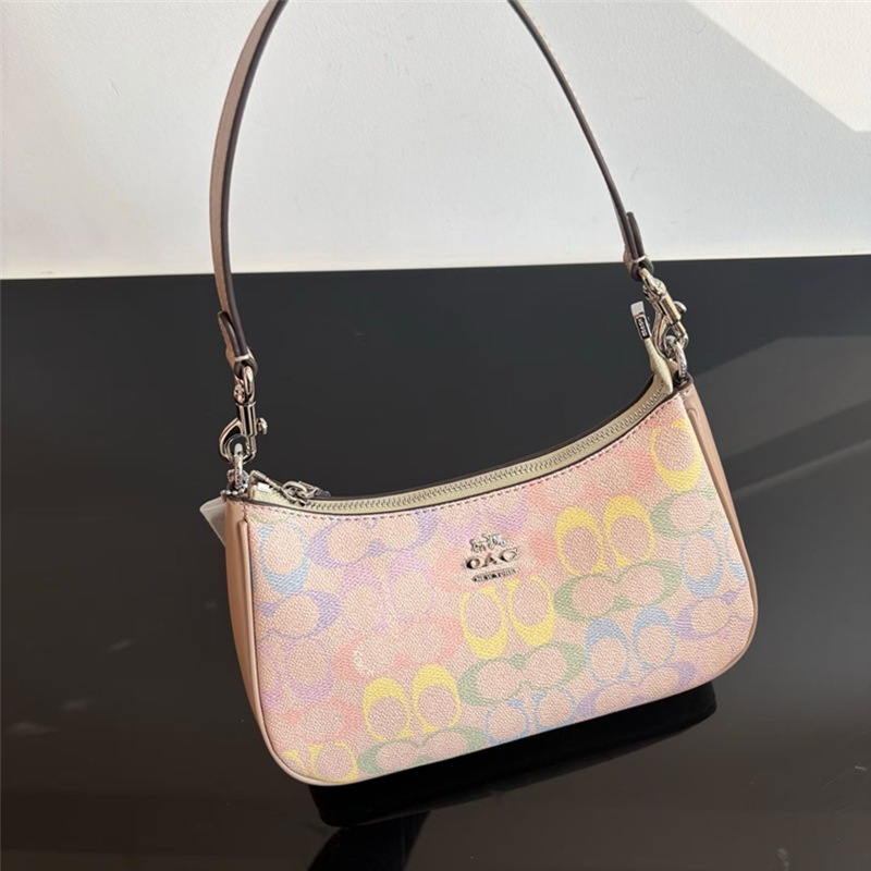 2026 New Women's Bag Teri25 Chain Shoulder Bag Classic Monogram Fashion Single Shoulder Handbag Mahjong Bag Crescent Bag - Thumbnail 2