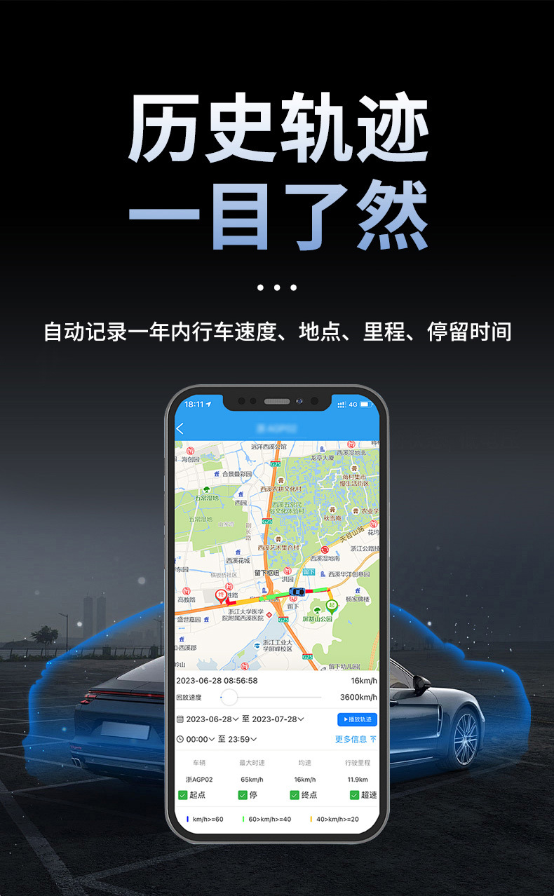 4g Beidou Gps Tracker Bms813 Lithium Battery Anti-Theft Replacement Battery Rental Handle Version Durable Tracking Device