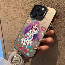 个性女孩适用苹果17Promax手机壳iPhone16元气壳日韩15/14跨境13/