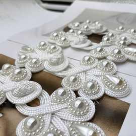 手工盘扣唐装旗袍布扣菊花旗袍扣民族风复古扣古典戏曲舞台服装扣