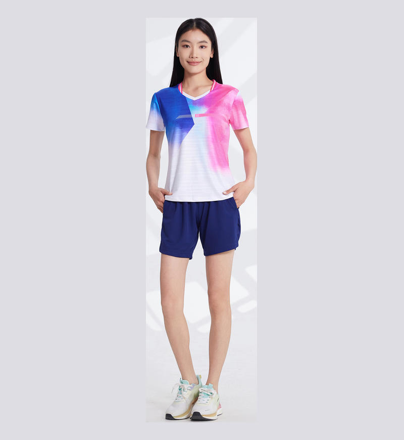Nuevo cuerpo completo impresión de bádminton chaqueta impresión de stock rápido secado tenis de mesa chaqueta entrenamiento de competencia para hombres y mujeres image 10