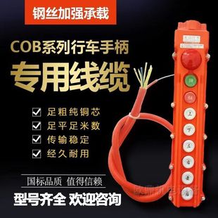 Driving Handle Control Line 7/8/9/10 Core with Steel Wire Copper Core Electric Hoist Special Cable Button Switch