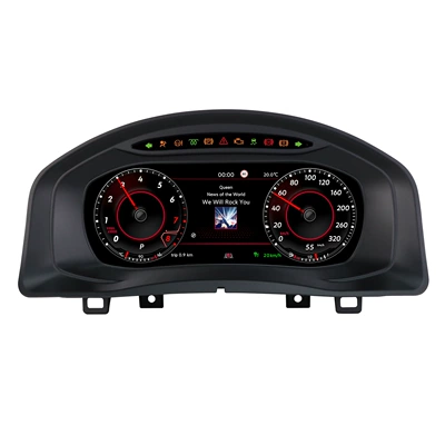 08-16, LCD dashboard car – automobile instrument