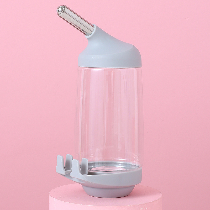 Hawo gato colgando fuente de beber perro suministros para beber colgando jaula gato alimentador automático de agua suministros para mascotas