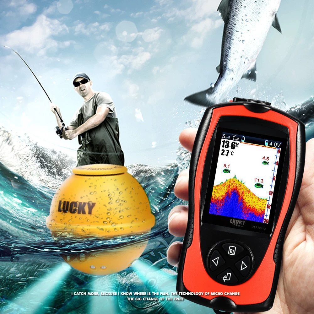 Cross -border посвящённый Sonar Fish жилет беспроводной звуковой подводной рыбалке слово ультразвуковой поиск рыбы