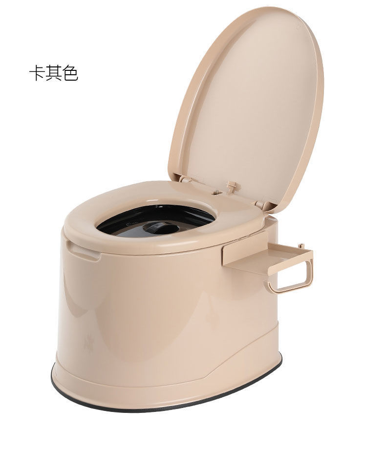 Mobile toilet, elderly and pregnant women's toilet seat, adult household portable toilet chair, indoor plastic toilet stool undefined
