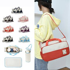 Parent-Child Outing Mother's Bag Casual Fashion Crossbody Bag Household Multi-Functional Large Capacity Handbag Waterproof Single Shoulder Bag