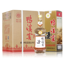 贵州鸭溪窖酒 玻璃瓶 54度复古浓香型高度国产白酒 500ml*6瓶