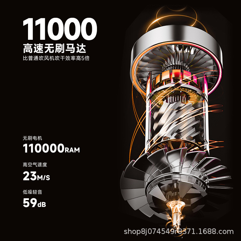 Huaqiangbei ヘアドライヤー ヘアアイロン ツーインワン 多機能 ポータブル マイナスイオン電気サロン|undefined