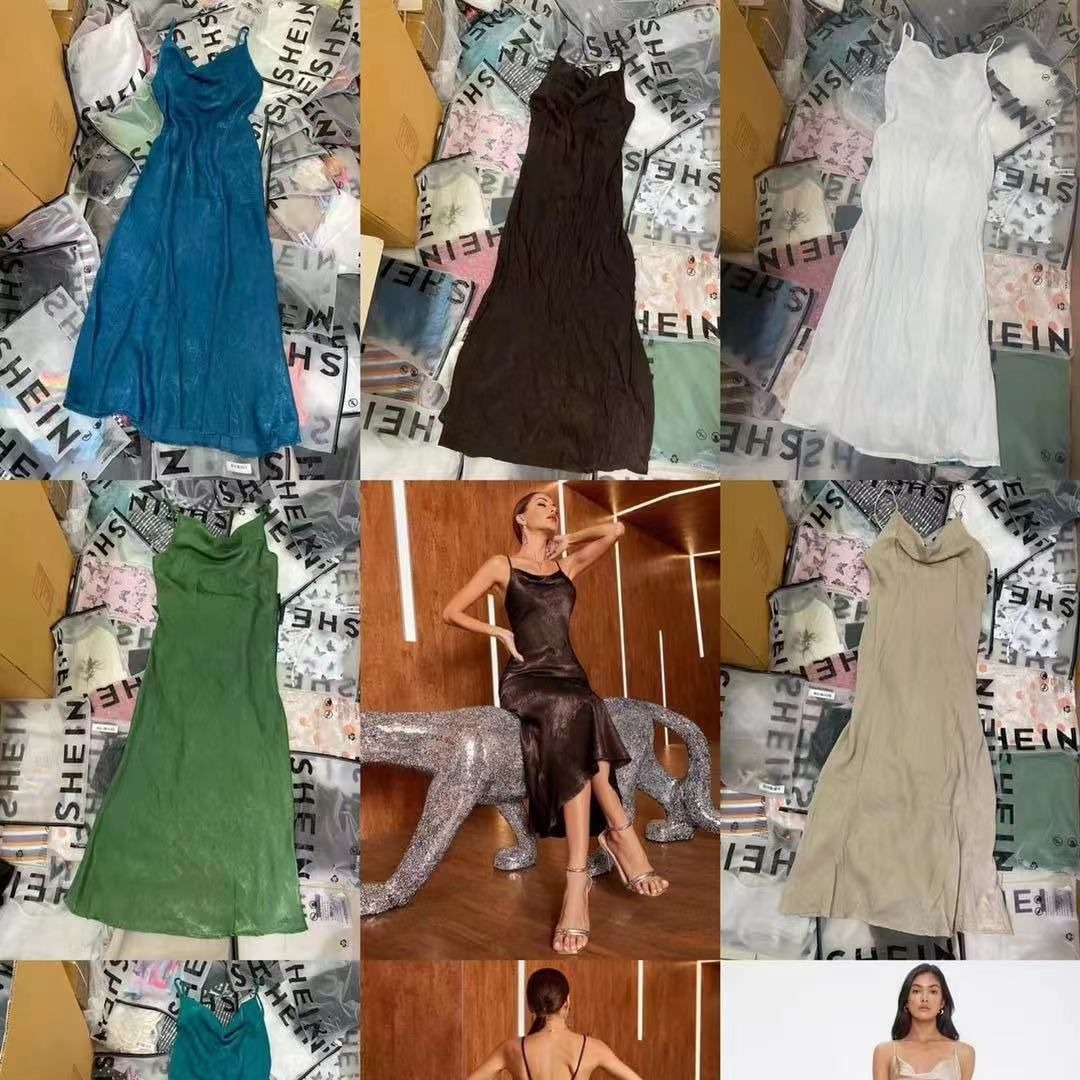 SHEIN vestido misceláneo comercio exterior chaleco chaleco conjunto de ropa de mujer misceláneo comercio exterior chaleco misceláneo