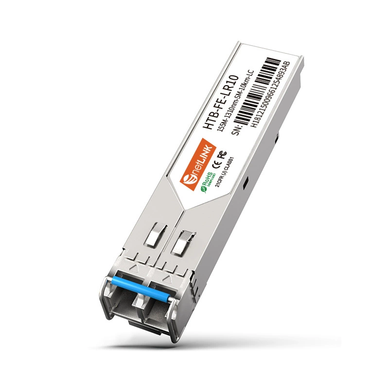 netLINK SFP 100M optical module single mode dual fiber 10km 1310nm LC one HTB-FE-LR10
