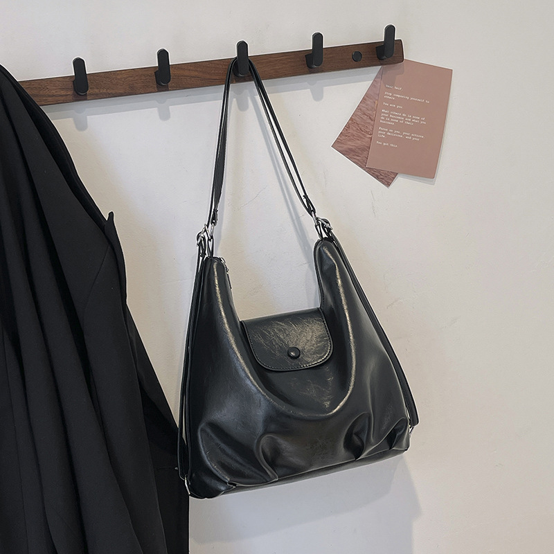 Niche Zhong tote bolso para mujeres 2024 nuevo estilo coreano retro estilo académico mochila de hombro de gran capacidad bolso casual