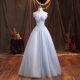Amazon Evening Dress 2025 Spring New Annual Meeting French Light Luxury Veil Skirt Vocal Art Kaopeng Dress Elegant Women