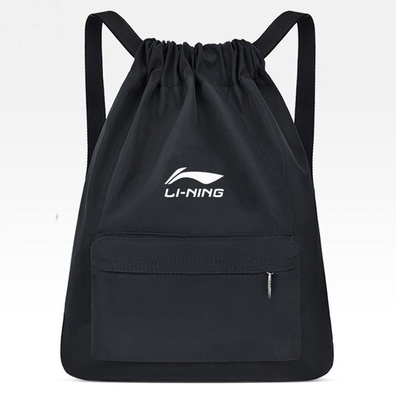 篮球足球包双肩背包束口抽绳袋轻便折叠旅行运动包健身包可|ms