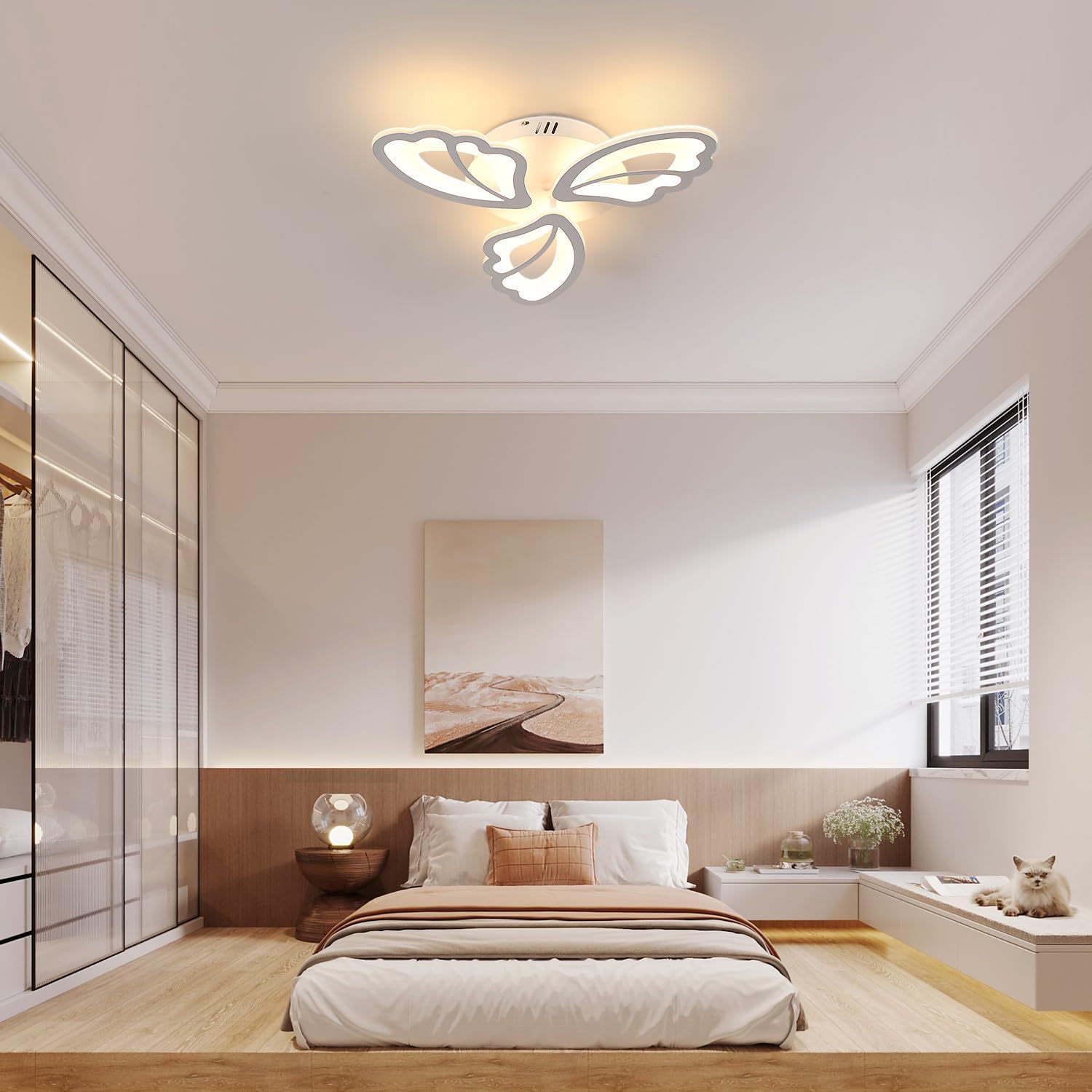Lampada da soffitto led moderna nordica dimmerabile per corridoio_voghion.com