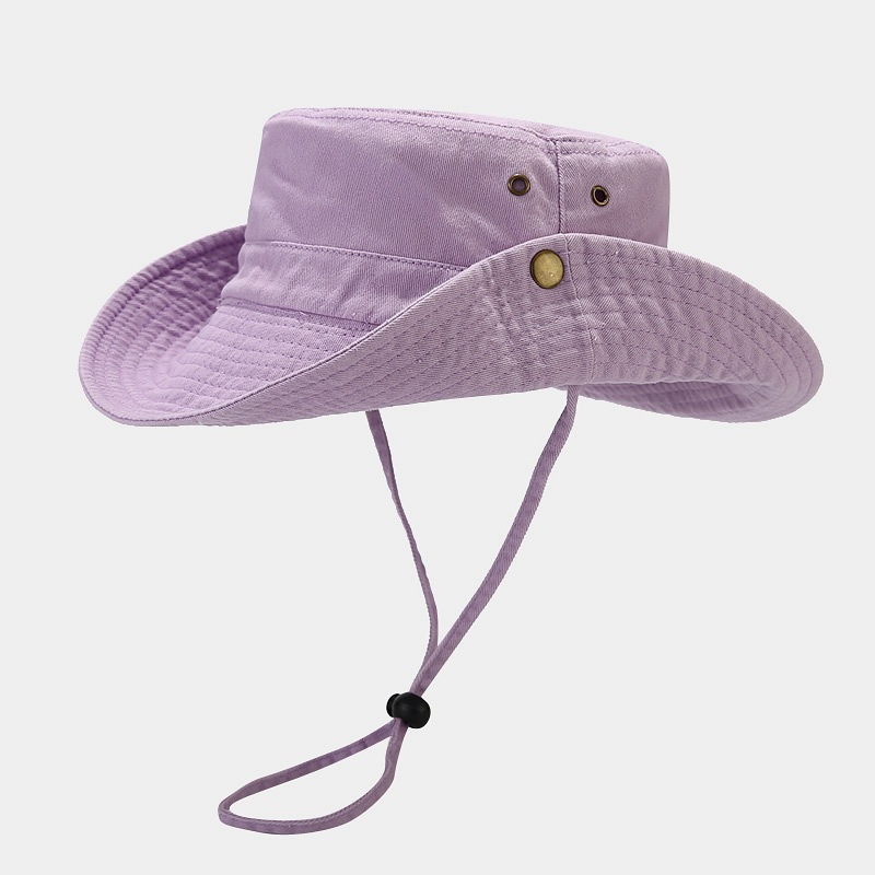 Unisex Basic Simple Style Solid Color Bucket Hat display picture 3
