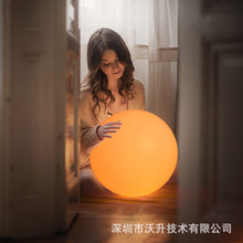 LED globe sphere七彩發光圓球燈婚慶道具路引舞台手捧氛圍燈球燈