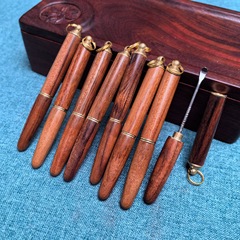 Portable ear digging artifact rosewood ear fungus spoon household earwax cleaning spoon solid wood ear picking tool