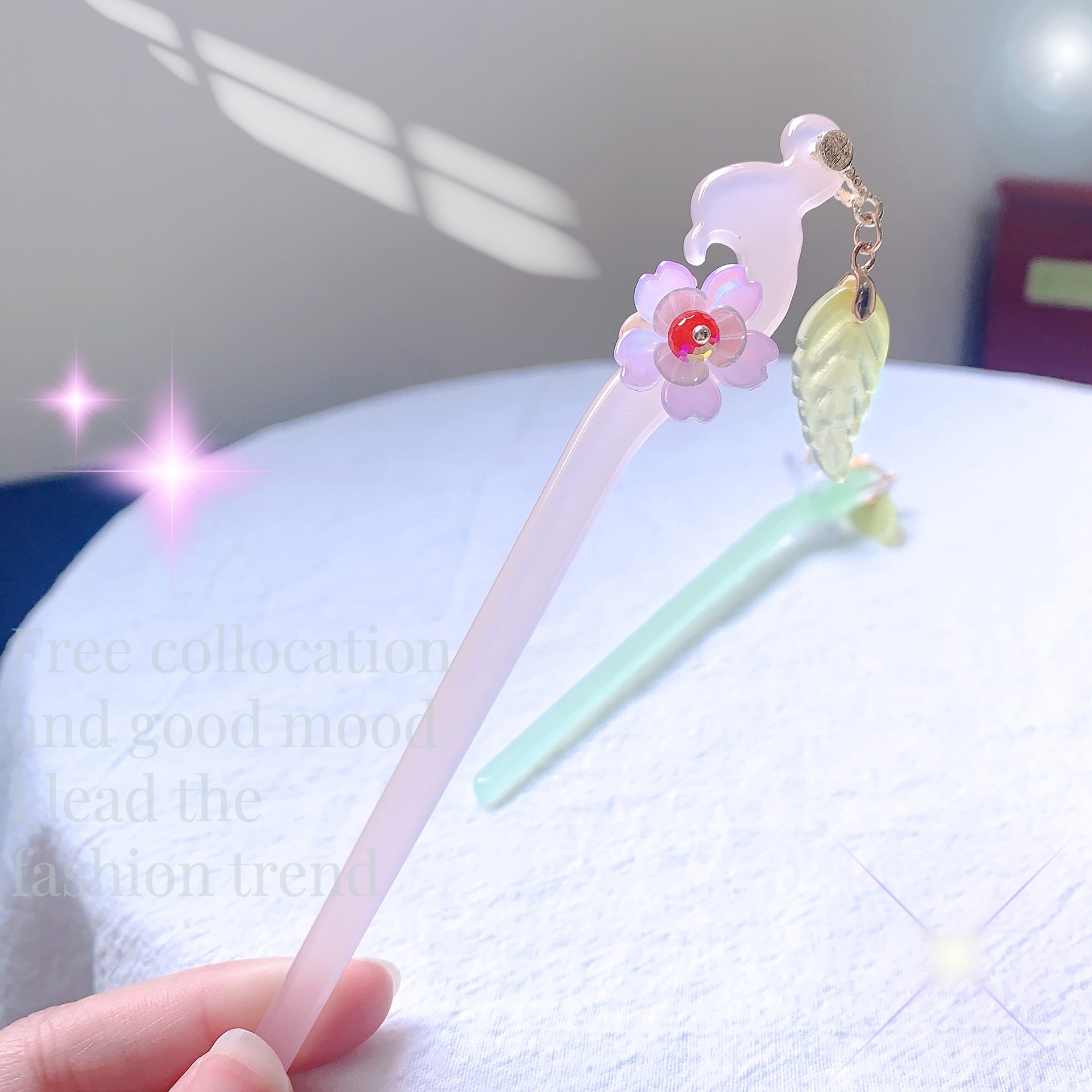 Nuevo estilo chino mapache Super Hada elegante borla estilo antiguo horquilla Hanfu updo pelo tire del pelo horquilla estilo chino accesorios para el cabello