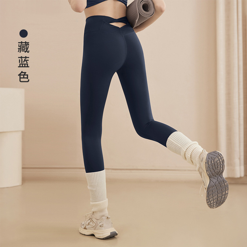 伊泽尔新款瑜伽裤女跑步微弹紧身可外穿健身长裤瑜伽服普拉提训练|undefined