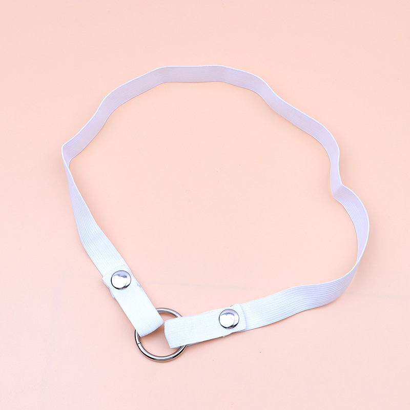 Metal Cb Lock Anti-Slip Adjustable Elastic Band Tool Leather Binding Adult Novelty Accessories Cb Lock Auxiliary Strap