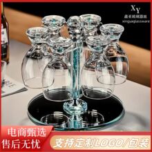 创意水晶玻璃啤酒杯烧烤轻奢聚餐小麦精酿绿松石扎啤杯大容量家用