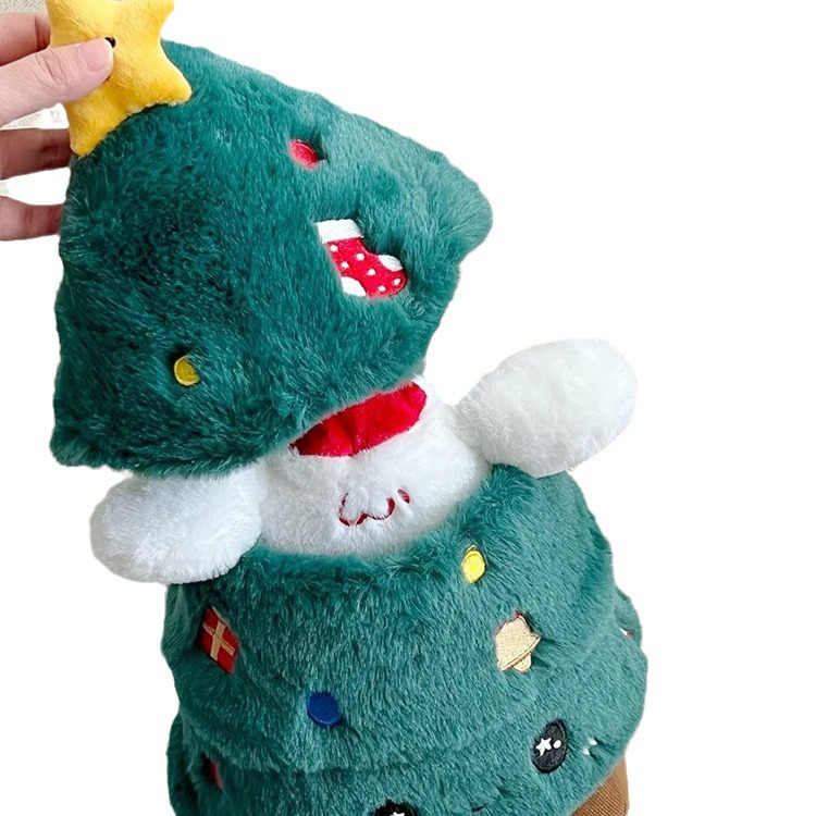 Christmas Tree Plush Toy - Adorable Holiday Decor & Gift For Girls, Best Friends, Birthday & New Year Celebrations_voghion.com