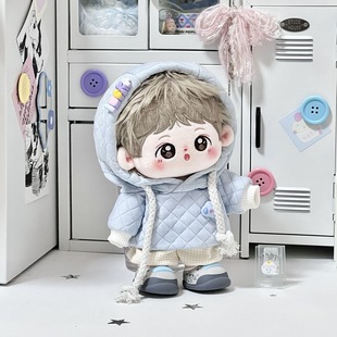 Cute 20cm Cotton Doll Clothes Cheap Hooded Sweatshirt Without Attributes Universal Baby Clothes Male and Female Doll Replacement Clothes