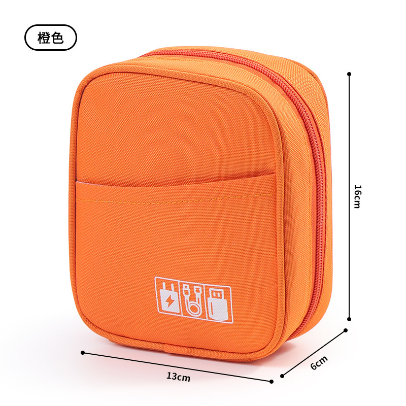 Accesorios digitales de viaje bolsa de almacenamiento bolsa de auriculares portátiles bolsa de cable de datos cargador de enchufe de alimentación bolsa de almacenamiento USB