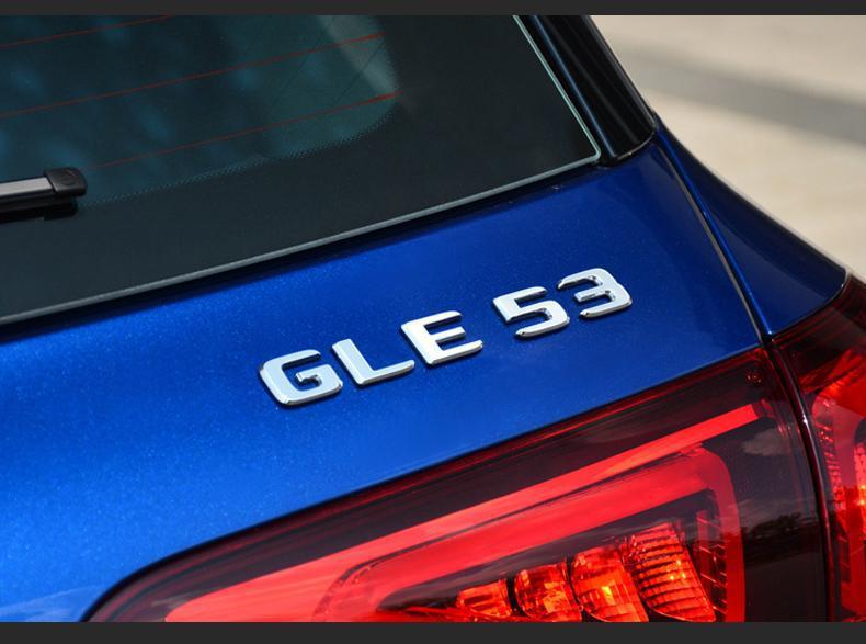 Mercedes-Benz GLE350 GLE400 GLE450 GLE53 GLE63S AMG rear emblem, side emblem, and leaf emblem modification