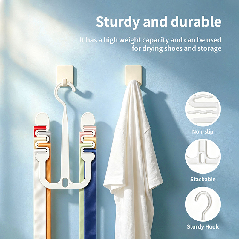 26 types of cross-border multifunctional belt storage hangers, clothing store tie racks, door-back hooks, home wardrobe hangers