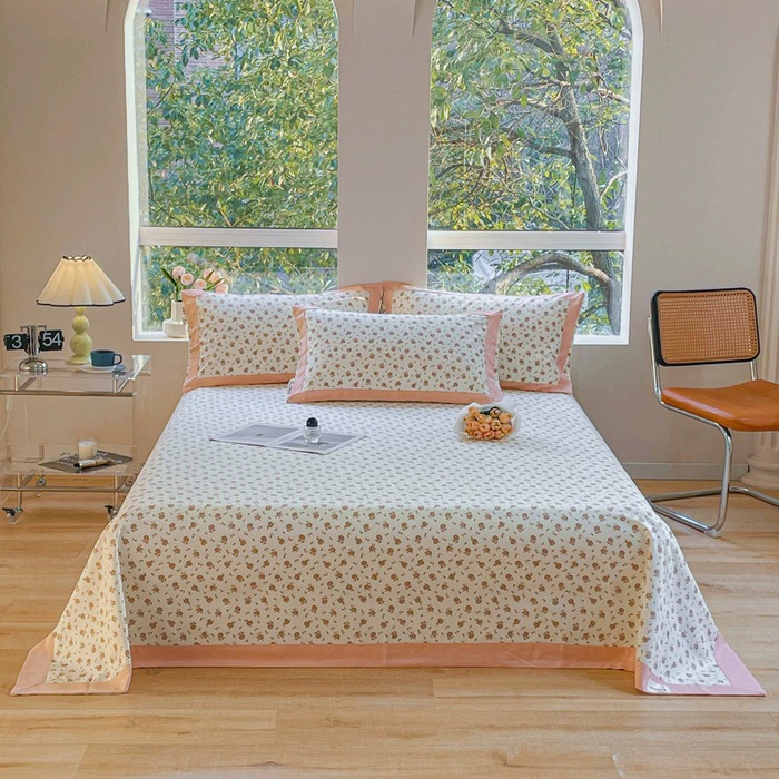 Cotton sheet, non-slip duvet, set, 100% cotton, increased thickness, 3 piece set, wholesale