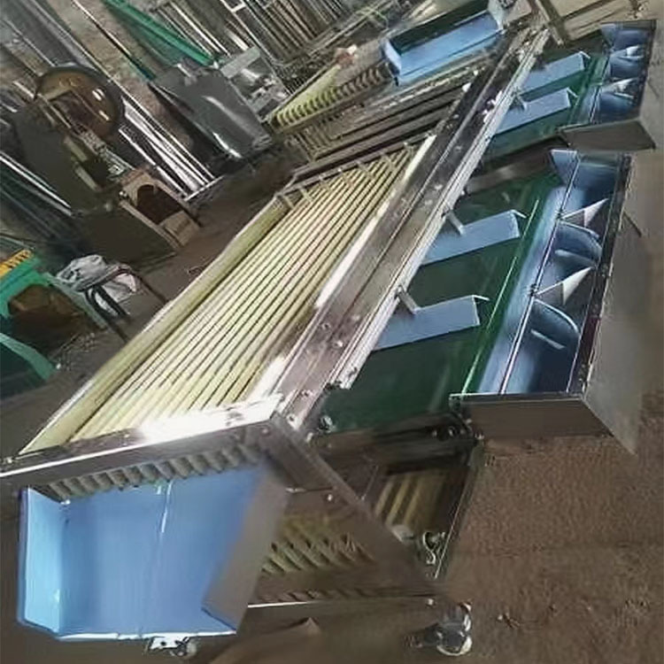 樱桃分选机微型薯筛选机圣女果分果机槟郎分级机轨道式选果机