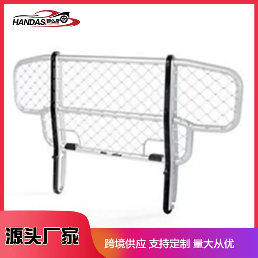 网状大卡车前防撞杠304不锈钢卡车加装前保险杠适用于斯堪尼亚