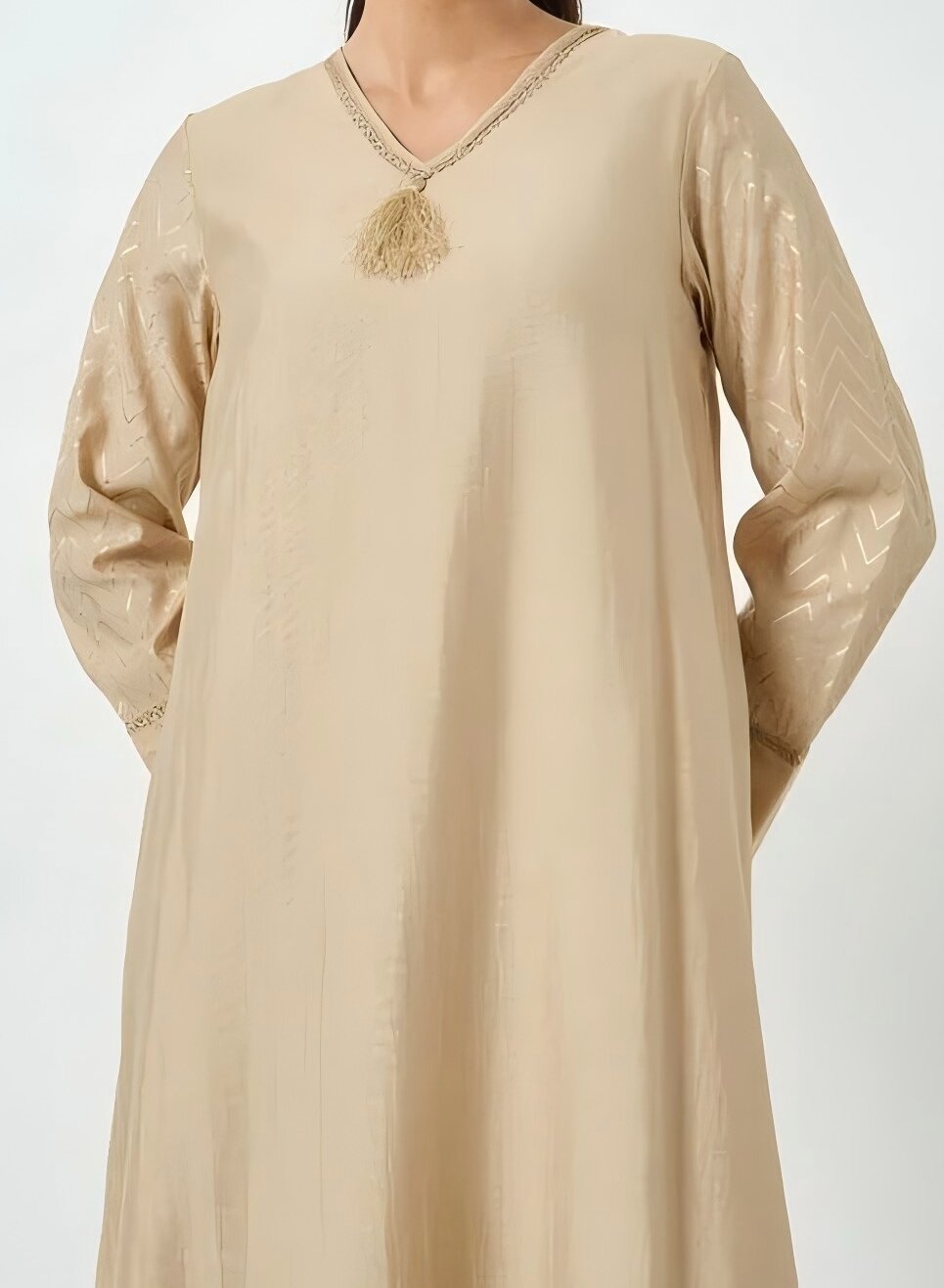 Middle Eastern Muslim Evening Gown Sequin Party Dress For Women_voghion.com