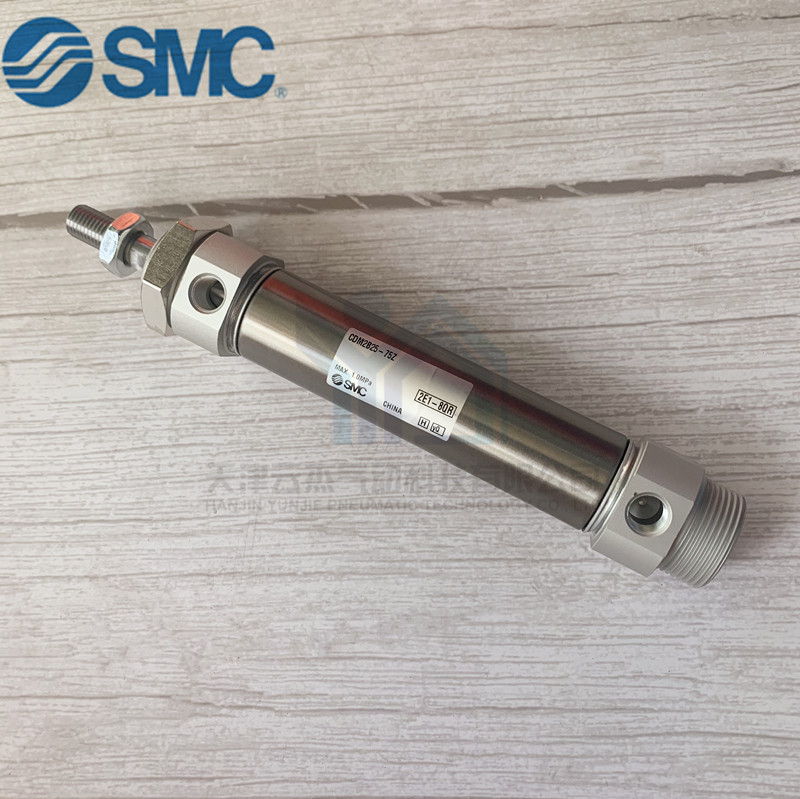 日本SMC 不锈钢迷你气缸CDM2B25-25/50/75/100/125/150/175/200Z